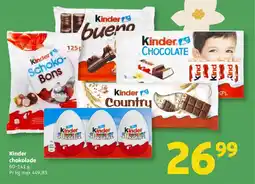 Løvbjerg Kinder chokolade tilbud