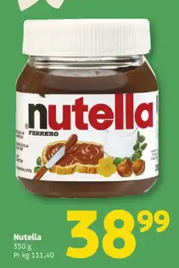 Løvbjerg Nutella tilbud