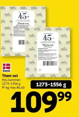 Løvbjerg Them ost tilbud