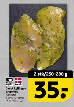 Løvbjerg Dansk kyllinge- brystfilet tilbud