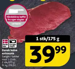 Løvbjerg Dansk kalve entrecote tilbud