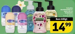 Løvbjerg Palmolive skumhåndsæbe el. Sanex roll-on deodoranter tilbud