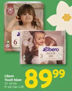 Løvbjerg Libero Touch bleer tilbud