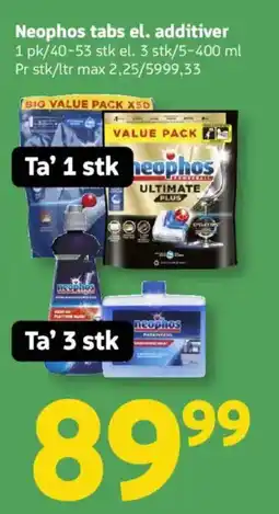 Løvbjerg Neophos tabs el. additiver tilbud