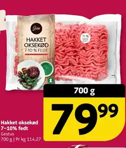 Løvbjerg Gestus Hakket oksekød 7-10% fedt tilbud
