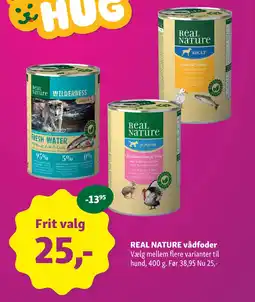 Maxi Zoo REAL NATURE vådfoder tilbud