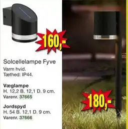 Harald Nyborg Solcellelampe Fyve tilbud