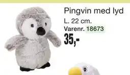 Harald Nyborg Pingvin med lyd tilbud