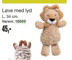 Harald Nyborg Løve med lyd tilbud