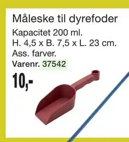 Harald Nyborg Måleske til dyrefoder tilbud