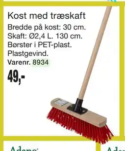 Harald Nyborg Kost med træskaft tilbud