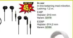 Harald Nyborg In-ear tilbud