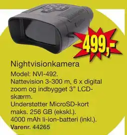 Harald Nyborg Nightvisionkamera tilbud