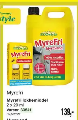 Harald Nyborg Myrefri lokkemiddel tilbud