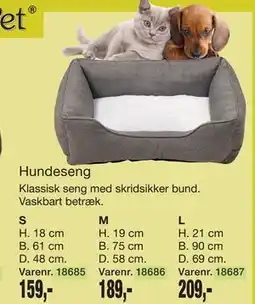 Harald Nyborg Hundeseng tilbud