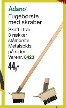 Harald Nyborg Fugebørste med skraber tilbud