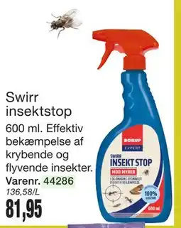 Harald Nyborg Swirr insektstop tilbud