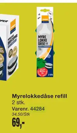 Harald Nyborg Myrelokkedåse refill tilbud