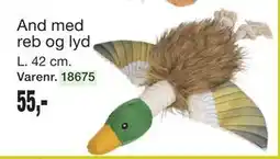 Harald Nyborg And med reb og lyd tilbud