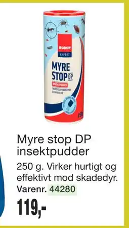 Harald Nyborg Myre stop DP insektpudder tilbud