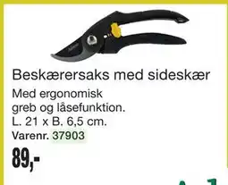 Harald Nyborg Beskærersaks med sideskær tilbud