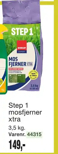 Harald Nyborg Step 1 mosfjerner xtra tilbud