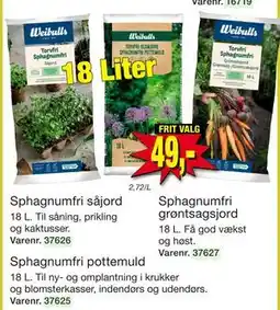 Harald Nyborg Sphagnumfri pottemuld tilbud