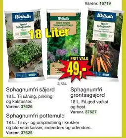 Harald Nyborg Sphagnumfri grøntsagsjord tilbud