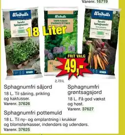 Harald Nyborg Sphagnumfri såjord tilbud