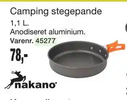 Harald Nyborg Camping stegepande tilbud