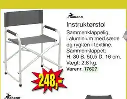 Harald Nyborg Instruktørstol tilbud