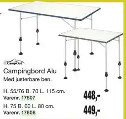 Harald Nyborg Campingbord Alu tilbud