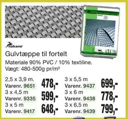 Harald Nyborg Gulvtæppe til fortelt tilbud