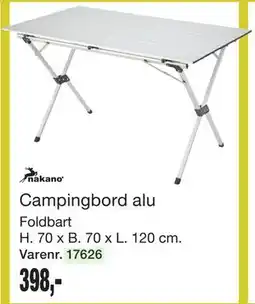 Harald Nyborg Campingbord alu tilbud