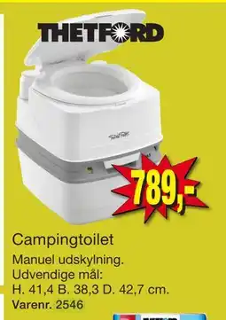 Harald Nyborg Campingtoilet tilbud