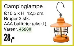 Harald Nyborg Campinglampe tilbud