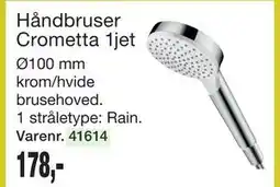 Harald Nyborg Håndbruser Crometta 1jet tilbud