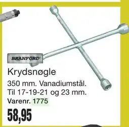 Harald Nyborg Krydsnøgle tilbud