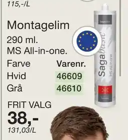 Harald Nyborg Montagelim tilbud