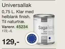 Harald Nyborg Universallak tilbud