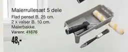 Harald Nyborg Malerrullesæt 5 dele tilbud