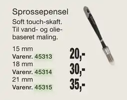 Harald Nyborg Sprossepensel tilbud