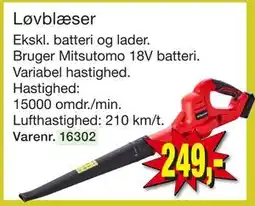 Harald Nyborg Løvblæser tilbud