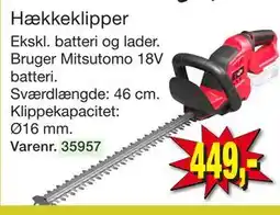 Harald Nyborg Hækkeklipper tilbud