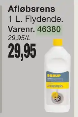 Harald Nyborg Afløbsrens tilbud