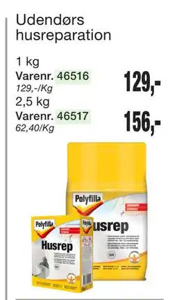 Harald Nyborg Udendørs husreparation tilbud