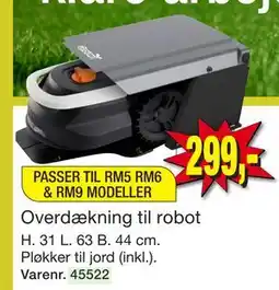 Harald Nyborg Overdækning til robot tilbud