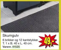 Harald Nyborg Skumgulv tilbud