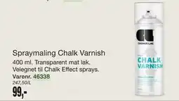 Harald Nyborg Spraymaling Chalk Varnish tilbud