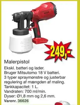 Harald Nyborg Malerpistol tilbud